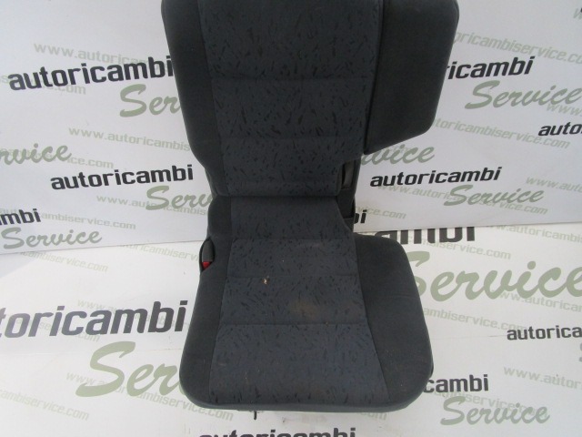 SEATS REAR  OEM N. 57184 SEDILE SDOPPIATO POSTERIORE TESSUTO ORIGINAL PART ESED MITSUBISHI PAJERO V60 (2000 - 2007) DIESEL 32  YEAR OF CONSTRUCTION 2002