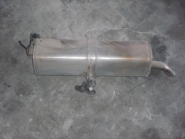 REAR SILENCER OEM N.  SPARE PART USED CAR CITROEN C4 MK1 (2004 - 08/2009)  DISPLACEMENT 14 BENZINA YEAR OF CONSTRUCTION 2006