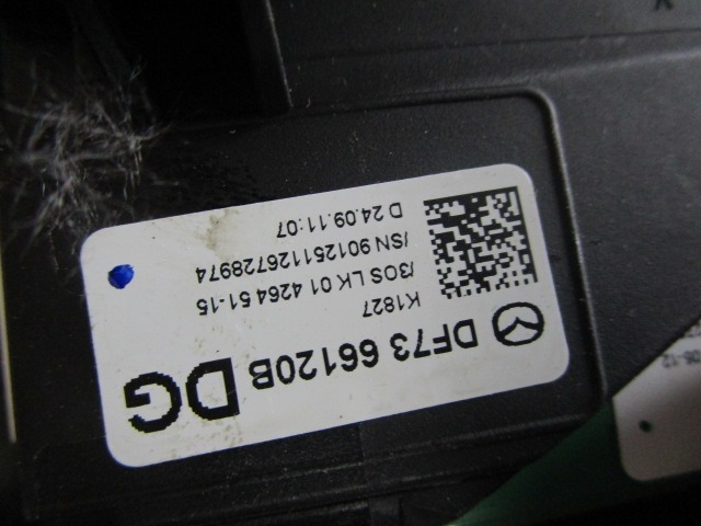 STEERING COLUMN COMBINATION SWITCH WITH SLIP RING OEM N. DF7366120B ORIGINAL PART ESED MAZDA 2 (2007 - 2014) BENZINA 13  YEAR OF CONSTRUCTION 2012