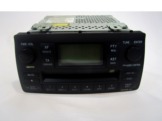 RADIO CD?/ AMPLIFIER / HOLDER HIFI SYSTEM OEM N. 86120-02380 ORIGINAL PART ESED TOYOTA COROLLA E120/E130 (2000 - 2006) DIESEL 14  YEAR OF CONSTRUCTION 2006