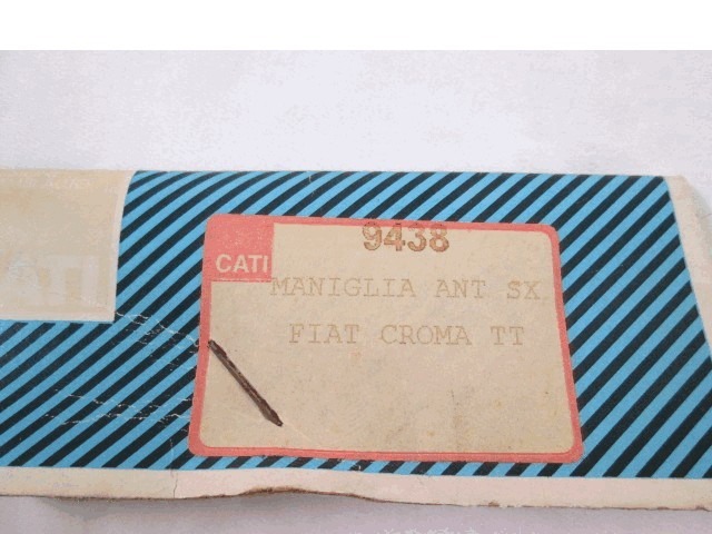 LEFT FRONT DOOR HANDLE OEM N. 9438 ORIGINAL PART ESED FIAT CROMA (1985 - 1996)BENZINA 20  YEAR OF CONSTRUCTION 1990