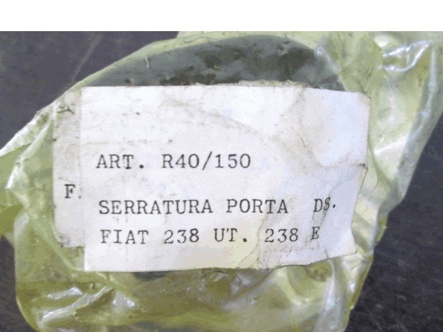 CENTRAL LOCKING OF THE RIGHT FRONT DOOR OEM N.  ORIGINAL PART ESED FIAT 238 (1967 - 1983)BENZINA 12  YEAR OF CONSTRUCTION 1967