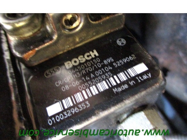 COMPLETE ENGINES . OEM N. 192A8000 ORIGINAL PART ESED FIAT BRAVO 198 (02/2007 - 01/2011) DIESEL 19  YEAR OF CONSTRUCTION 2008