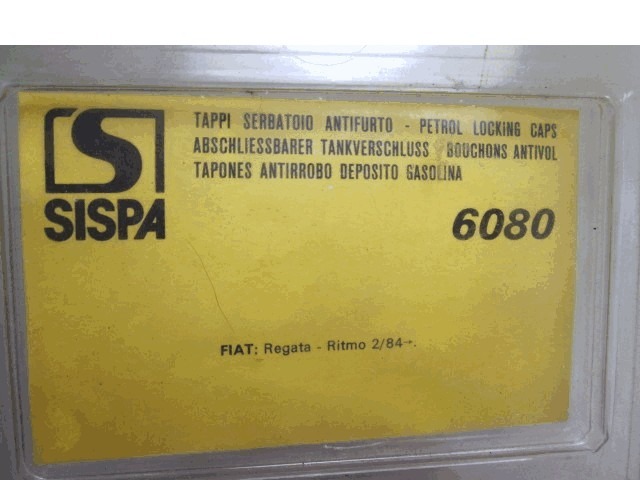 TANK CAP OEM N. 6080 ORIGINAL PART ESED FIAT RITMO (1982 - 1988)BENZINA 13  YEAR OF CONSTRUCTION 1982