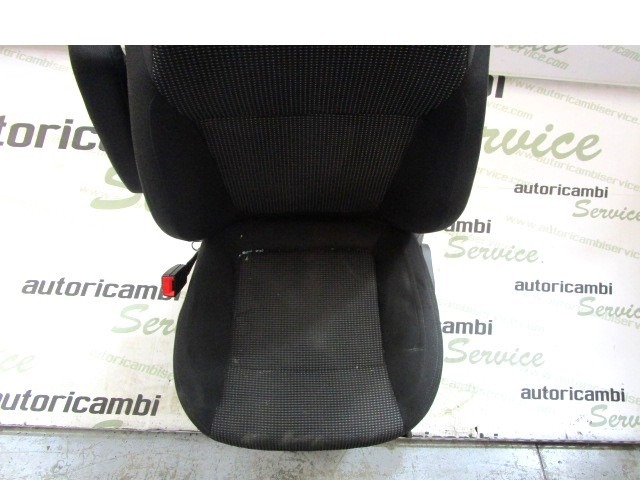 SEAT FRONT DRIVER SIDE LEFT . OEM N. 31737 226 SEDILE ANTERIORE SINISTRO TESSUTO ORIGINAL PART ESED PEUGEOT 5008 (2009 - 2013) DIESEL 16  YEAR OF CONSTRUCTION 2010