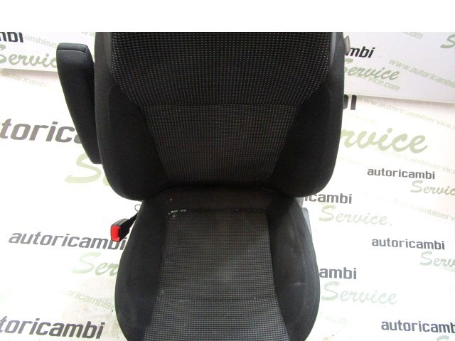 SEAT FRONT DRIVER SIDE LEFT . OEM N. 31737 226 SEDILE ANTERIORE SINISTRO TESSUTO ORIGINAL PART ESED PEUGEOT 5008 (2009 - 2013) DIESEL 16  YEAR OF CONSTRUCTION 2010