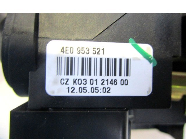 SWITCH CLUSTER STEERING COLUMN OEM N. 4F0953549A ORIGINAL PART ESED AUDI A6 C6 4F2 4FH 4F5 BER/SW/ALLROAD (07/2004 - 10/2008) DIESEL 30  YEAR OF CONSTRUCTION 2005