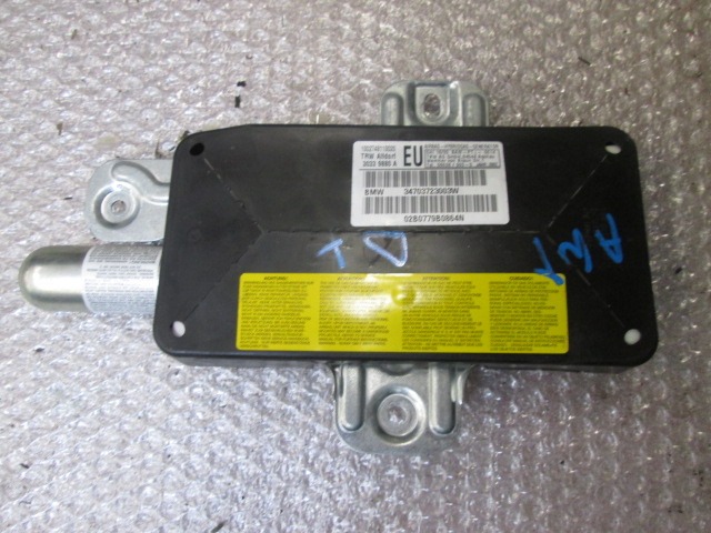 AIRBAG  DOOR OEM N. 34703723003W ORIGINAL PART ESED BMW SERIE 3 E46 BER/SW/COUPE/CABRIO LCI RESTYLING (10/2001 - 2005) BENZINA 22  YEAR OF CONSTRUCTION 2002