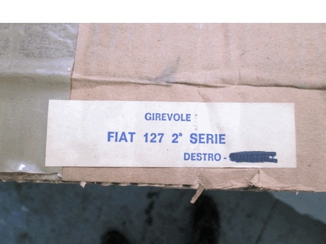 FIXED DOOR WINDOW, RIGHT OEM N.  ORIGINAL PART ESED FIAT 127 (1971 - 1987)BENZINA 9  YEAR OF CONSTRUCTION 1977