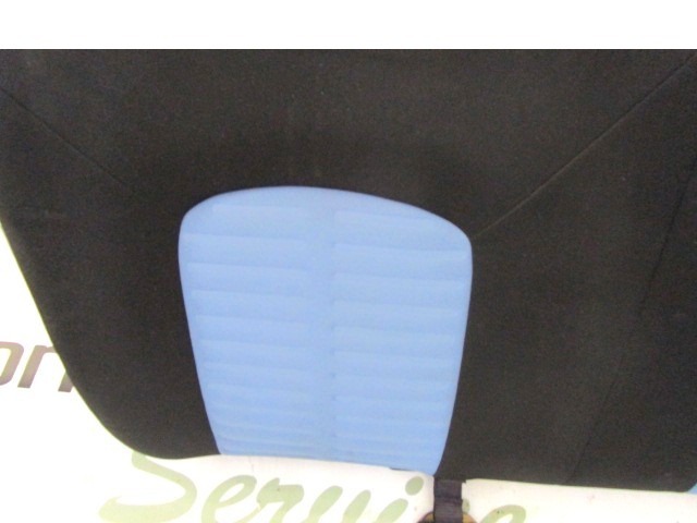 BACKREST BACKS FULL FABRIC OEM N. 18897 SCHIENALE POSTERIORE TESSUTO ORIGINAL PART ESED FIAT GRANDE PUNTO 199 (2005 - 2012) BENZINA 12  YEAR OF CONSTRUCTION 2006