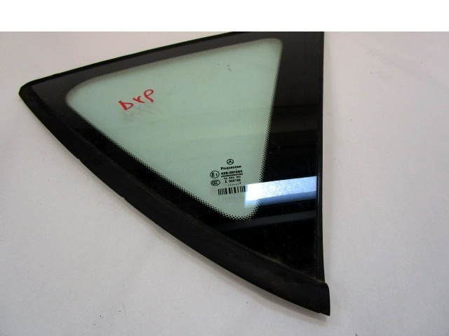 FIXED DOOR WINDOW, RIGHT OEM N. A1696700412 ORIGINAL PART ESED MERCEDES CLASSE A W169 5P C169 3P (2004 - 04/2008) DIESEL 20  YEAR OF CONSTRUCTION 2007