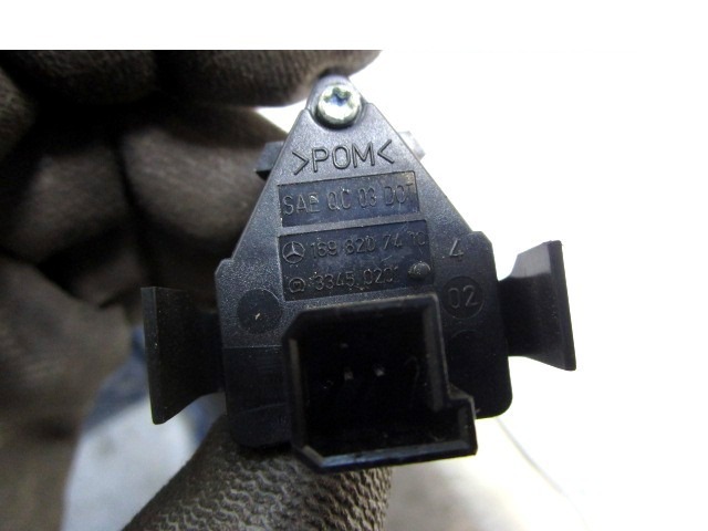 SWITCH HAZARD WARNING/CENTRAL LCKNG SYST OEM N. 1698207410 ORIGINAL PART ESED MERCEDES CLASSE A W169 5P C169 3P (2004 - 04/2008) DIESEL 20  YEAR OF CONSTRUCTION 2007