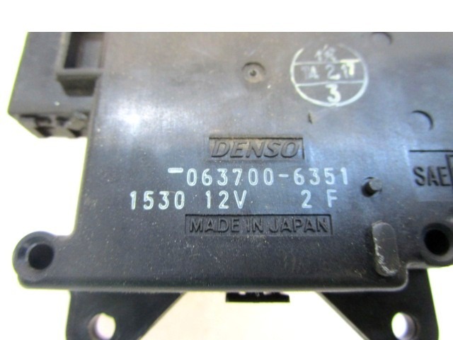 SET SMALL PARTS F AIR COND.ADJUST.LEVER OEM N. 063700-6351 ORIGINAL PART ESED MAZDA MPV LW MK2 (1999 - 2006) DIESEL 20  YEAR OF CONSTRUCTION 2004