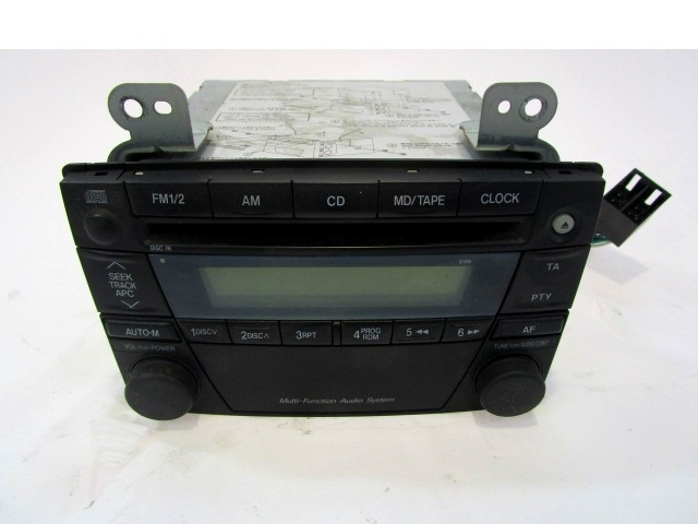RADIO CD?/ AMPLIFIER / HOLDER HIFI SYSTEM OEM N. LD67669R0B ORIGINAL PART ESED MAZDA MPV LW MK2 (1999 - 2006) DIESEL 20  YEAR OF CONSTRUCTION 2004