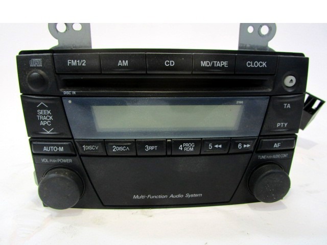 RADIO CD?/ AMPLIFIER / HOLDER HIFI SYSTEM OEM N. LD67669R0B ORIGINAL PART ESED MAZDA MPV LW MK2 (1999 - 2006) DIESEL 20  YEAR OF CONSTRUCTION 2004