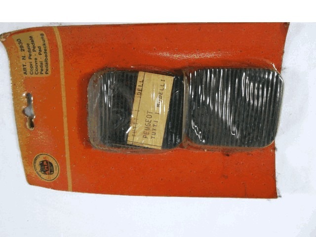 COVERS RUBBERS PEDALS OEM N.  ORIGINAL PART ESED PEUGEOT 104 (1972 - 1983)BENZINA 11  YEAR OF CONSTRUCTION 1972