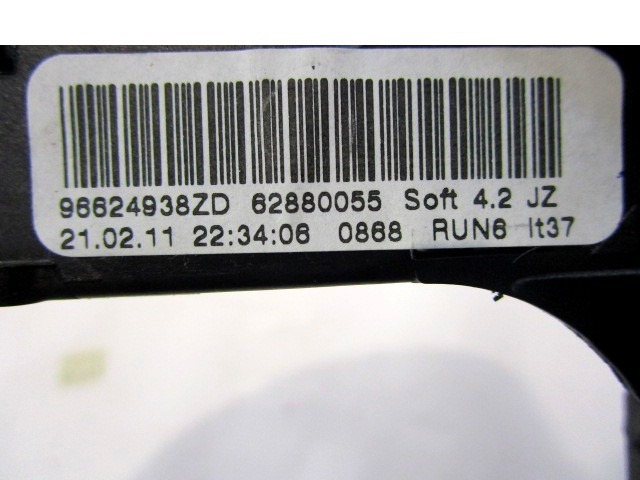 MULTIFUNCTION  STEERING WHEEL OEM N. 96624938ZD ORIGINAL PART ESED CITROEN C4 PICASSO/GRAND PICASSO MK1 (2006 - 08/2013) DIESEL 16  YEAR OF CONSTRUCTION 2011