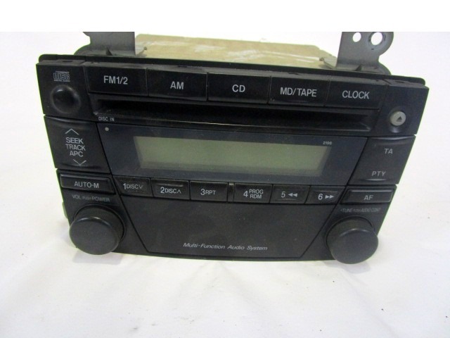 RADIO CD?/ AMPLIFIER / HOLDER HIFI SYSTEM OEM N. 14788200 ORIGINAL PART ESED MAZDA MPV LW MK2 (1999 - 2006) DIESEL 20  YEAR OF CONSTRUCTION 2002
