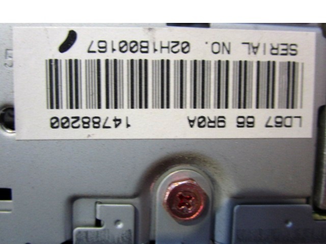 RADIO CD?/ AMPLIFIER / HOLDER HIFI SYSTEM OEM N. 14788200 ORIGINAL PART ESED MAZDA MPV LW MK2 (1999 - 2006) DIESEL 20  YEAR OF CONSTRUCTION 2002