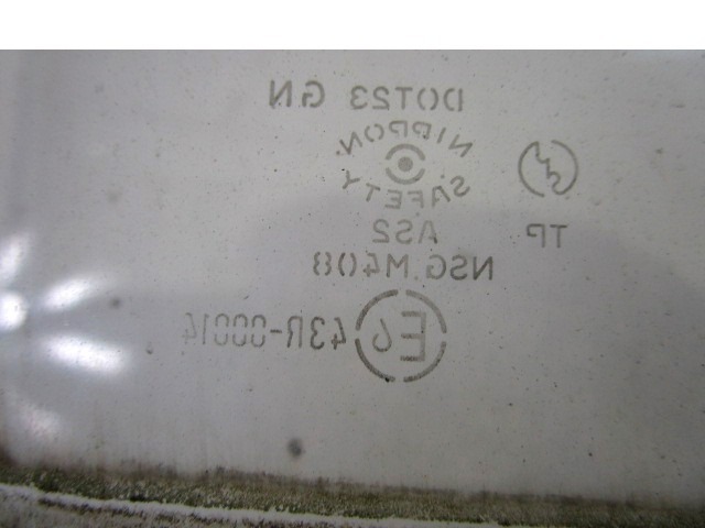 DOOR WINDOW, FRONT RIGHT OEM N. LD4758511B ORIGINAL PART ESED MAZDA MPV LW MK2 (1999 - 2006) DIESEL 20  YEAR OF CONSTRUCTION 2002