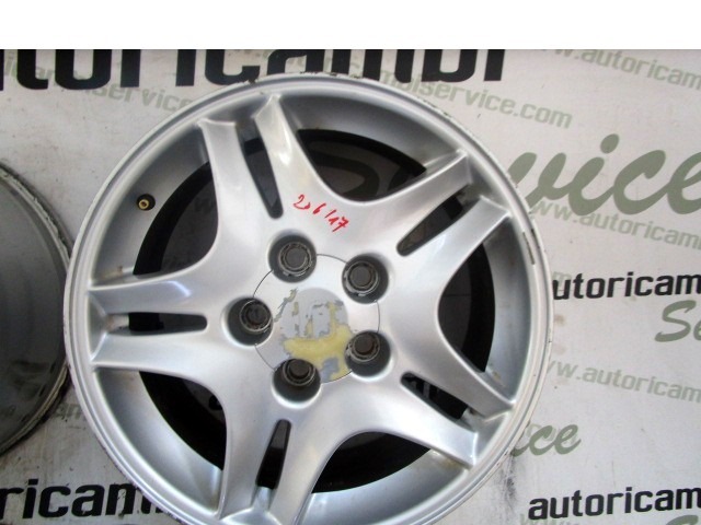 ALLOY WHEEL SET 16'  OEM N. 9275 SET 4 CERCHI IN LEGA ORIGINAL PART ESED DR 5 (2007 - 07/2014) BENZINA/GPL 16  YEAR OF CONSTRUCTION 2008