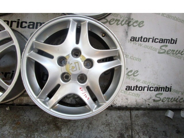 ALLOY WHEEL SET 16'  OEM N. 9275 SET 4 CERCHI IN LEGA ORIGINAL PART ESED DR 5 (2007 - 07/2014) BENZINA/GPL 16  YEAR OF CONSTRUCTION 2008