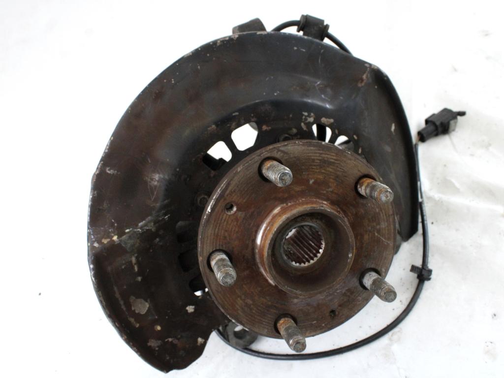 WHEEL CARRIER, REAR RIGHT / DRIVE FLANGE HUB  OEM N. 722010033 720050010 ORIGINAL PART ESED DR 5 (2007 - 07/2014) BENZINA/GPL 16  YEAR OF CONSTRUCTION 2008