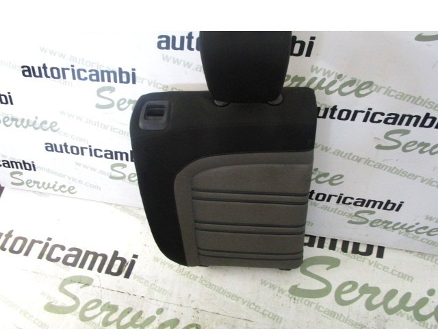 BACK SEAT BACKREST OEM N. 32252 SCHIENALE SDOPPIATO POSTERIORE TESSUTO ORIGINAL PART ESED FIAT PUNTO EVO 199 (2009 - 2012)  DIESEL 13  YEAR OF CONSTRUCTION 2010