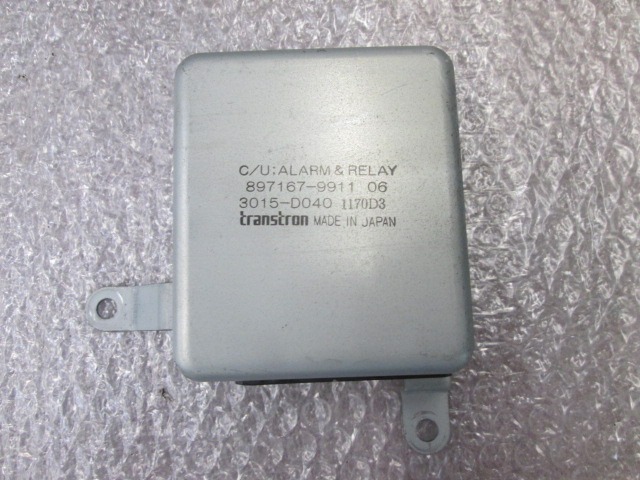 CONTROL CAR ALARM OEM N. 3015-D040 ORIGINAL PART ESED ISUZU TROOPER 3000 (2001 - 2003) DIESEL 30  YEAR OF CONSTRUCTION 2001