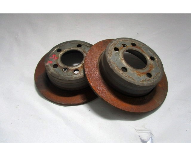 BRAKE DISC REAR OEM N. A1694230912 ORIGINAL PART ESED MERCEDES CLASSE A W169 5P C169 3P RESTYLING (05/2008 - 2012) DIESEL 20  YEAR OF CONSTRUCTION 2010