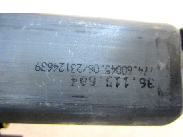 DOOR WINDOW LIFTING MECHANISM FRONT OEM N. 9222X1 ORIGINAL PART ESED CITROEN C2 (2004 - 2009) BENZINA 11  YEAR OF CONSTRUCTION 2005