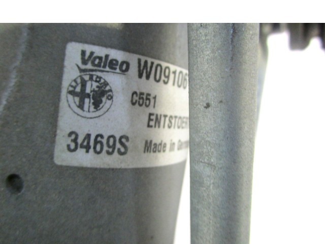 WINDSHIELD WIPER MOTOR OEM N. W0009106 ORIGINAL PART ESED ALFA ROMEO MITO 955 (2008 - 2018) DIESEL 16  YEAR OF CONSTRUCTION 2009