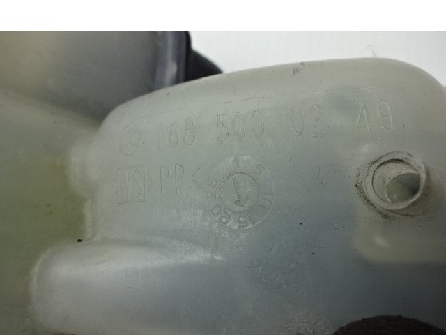 EXPANSION TANK OEM N. 1685000249 ORIGINAL PART ESED MERCEDES CLASSE A W168 V168 RESTYLING (2001 - 2005) BENZINA 14  YEAR OF CONSTRUCTION 2001