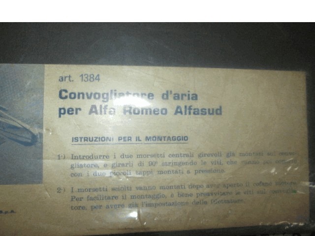 RADIATORS . OEM N. 2513 ORIGINAL PART ESED ALFA ROMEO ALFASUD 901 MK1 (1972 - 1977)BENZINA 12  YEAR OF CONSTRUCTION 1973