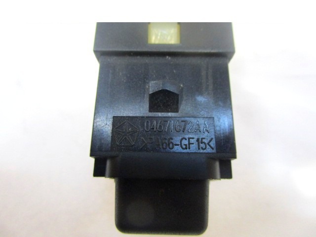 VARIOUS SWITCHES OEM N. 04671672AA ORIGINAL PART ESED CHRYSLER PT CRUISER PT (2000 - 2010) BENZINA 20  YEAR OF CONSTRUCTION 2001