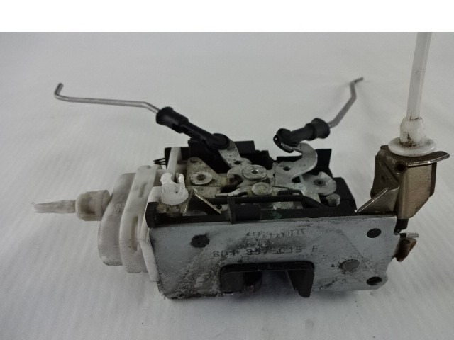 CENTRAL LOCKING OF THE FRONT LEFT DOOR OEM N. 4D1837015F ORIGINAL PART ESED AUDI A4 B5 BER/SW (1994 - 12/2000) BENZINA/GPL 18  YEAR OF CONSTRUCTION 1999
