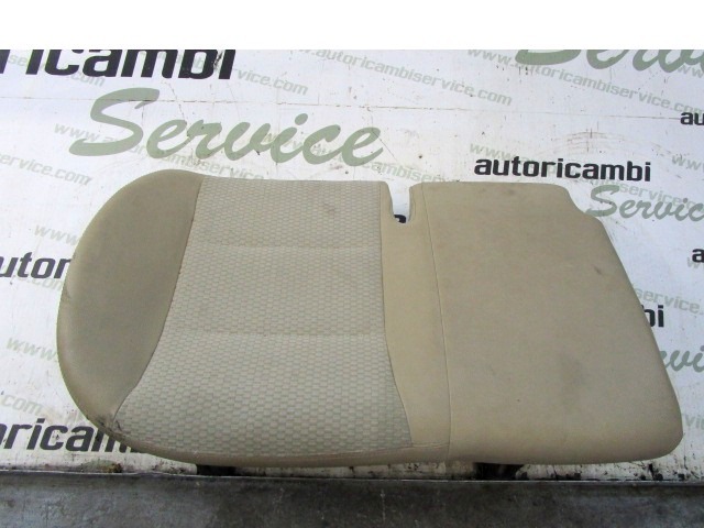 BACK SEAT SEATING OEM N. 31059 SEDUTA SDOPPIATA POSTERIORE TESSUTO ORIGINAL PART ESED MERCEDES CLASSE A W169 5P C169 3P RESTYLING (05/2008 - 2012) BENZINA 15  YEAR OF CONSTRUCTION 2009