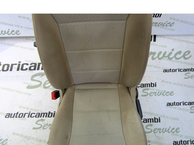 SEAT FRONT DRIVER SIDE LEFT . OEM N. 31059 144 SEDILE ANTERIORE SINISTRO TESSUTO ORIGINAL PART ESED MERCEDES CLASSE A W169 5P C169 3P RESTYLING (05/2008 - 2012) BENZINA 15  YEAR OF CONSTRUCTION 2009