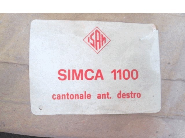 11 CANTONAL FRONT BUMPER OEM N.  ORIGINAL PART ESED SIMCA 1100 (1967 - 1979)BENZINA 10  YEAR OF CONSTRUCTION 1967