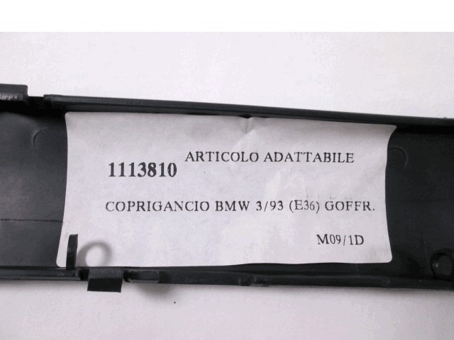 PROTECTIVE RUBBER STRIP, FRONT OEM N. 51111960708 ORIGINAL PART ESED BMW SERIE 3 E36 BER/SW/COUPE/CABRIO (1990 - 2000) BENZINA 18  YEAR OF CONSTRUCTION 1998