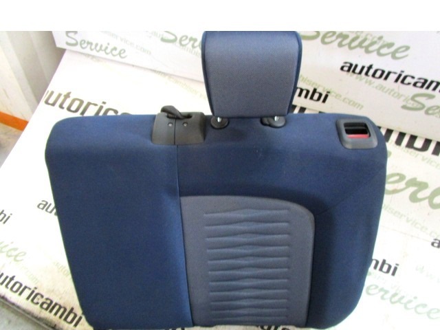 BACK SEAT BACKREST OEM N. 18900 SCHIENALE SDOPPIATO POSTERIORE TESSUTO ORIGINAL PART ESED FIAT GRANDE PUNTO 199 (2005 - 2012) DIESEL 13  YEAR OF CONSTRUCTION 2009