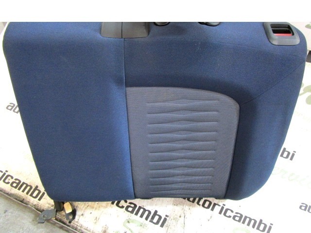 BACK SEAT BACKREST OEM N. 18900 SCHIENALE SDOPPIATO POSTERIORE TESSUTO ORIGINAL PART ESED FIAT GRANDE PUNTO 199 (2005 - 2012) DIESEL 13  YEAR OF CONSTRUCTION 2009