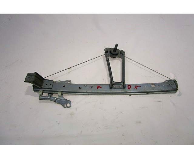 MANUAL REAR WINDOW LIFT SYSTEM OEM N. A1687300946 ORIGINAL PART ESED MERCEDES CLASSE A W168 5P V168 3P 168.031 168.131 (1997 - 2000) BENZINA 14  YEAR OF CONSTRUCTION 1999