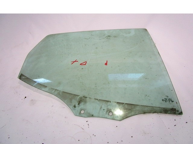 DOOR WINDOW, TINTED GLASS, REAR RIGHT OEM N. A1687351610 ORIGINAL PART ESED MERCEDES CLASSE A W168 5P V168 3P 168.031 168.131 (1997 - 2000) BENZINA 14  YEAR OF CONSTRUCTION 1999