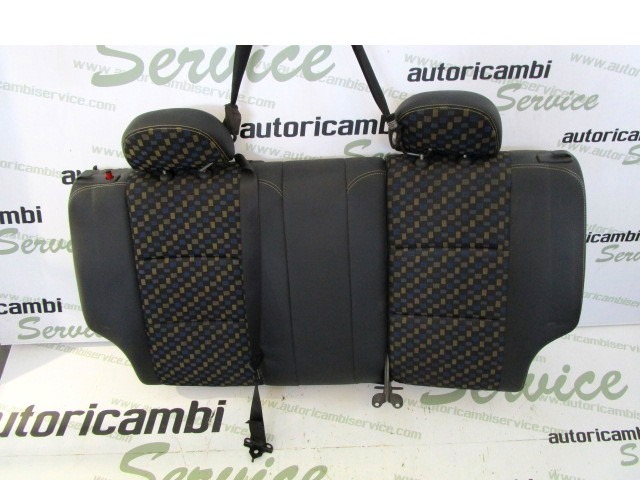 BACK SEAT BACKREST OEM N. SCHIENALE UNITO PELLE ORIGINAL PART ESED MG ZR (2001 - 2005) BENZINA 14  YEAR OF CONSTRUCTION 2004