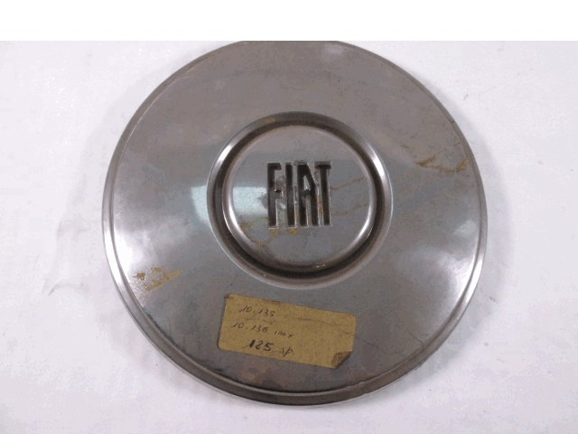 HUB COVER CUPS OEM N.  ORIGINAL PART ESED FIAT 125 (1967 - 1972)BENZINA 16  YEAR OF CONSTRUCTION 1967