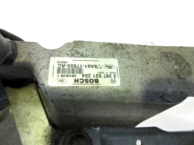 WINDSHIELD WIPER MOTOR OEM N. 3397021254 ORIGINAL PART ESED FORD FIESTA (09/2008 - 11/2012) BENZINA/GPL 14  YEAR OF CONSTRUCTION 2009