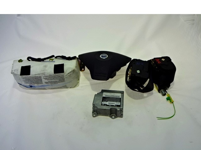 KIT COMPLETE AIRBAG OEM N. 16589 KIT AIRBAG COMPLETO ORIGINAL PART ESED FIAT MULTIPLA (2004 - 2010) BENZINA/METANO 16  YEAR OF CONSTRUCTION 2006
