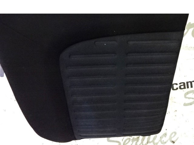 BACK SEAT BACKREST OEM N. 18897 SCHIENALE SDOPPIATO POSTERIORE TESSUTO ORIGINAL PART ESED FIAT GRANDE PUNTO 199 (2005 - 2012) BENZINA 12  YEAR OF CONSTRUCTION 2006