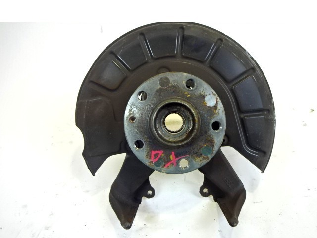 CARRIER, RIGHT FRONT / WHEEL HUB WITH BEARING, FRONT OEM N. 1K0407256T ORIGINAL PART ESED AUDI A3 8P 8PA 8P1 RESTYLING (2008 - 2012)BENZINA 12  YEAR OF CONSTRUCTION 2011